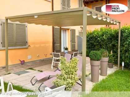 Pergola 5x4 Überdachung Pavillon Terrassenüberdachung Zelt Terrasse Sonnenschutz