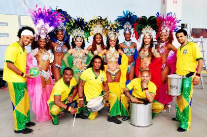 Brasilshow Sambashow Sambatänzerinnen Kaiserslautern Mainz Köln Samba Tanzgruppe