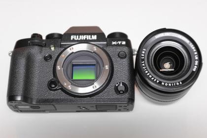 Fujifilm X-T2 Digital-Kamera Fuji 18-55mm 2.8-4 LM OIS XF Objektiv
