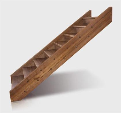 FREITRAGENDE TREPPEN ZUR SELBSTMONTAGE TYP U, L MASSIVHOLZ EICHE ESCHE BUCHE