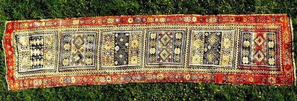 Orientteppich Konya 18te Jhdt. 383x96 (T032)