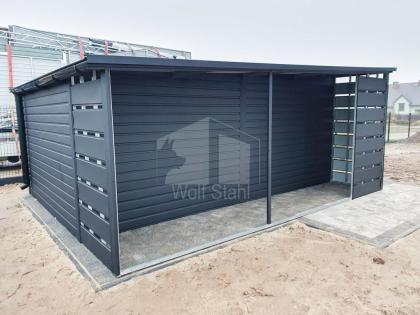 Blechgarage 3x6m Carport und Garage Hohe Qualität ID445