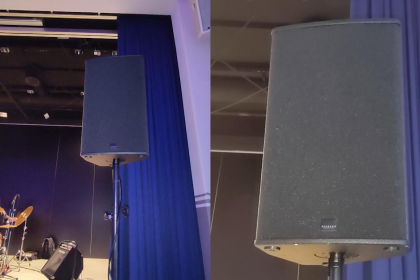 Seeburg Acoustic Line Pa Anlage Aktiv komplett. Mit viel Zubehör.