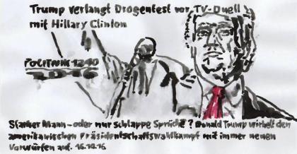 POLITNIK 1240 Donald Trumps 16.10.16 Original Meierhof
