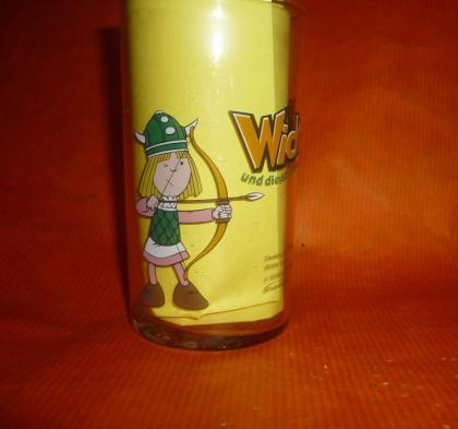 Bautzner Kindersenf Sammelglas DINO Glas 1