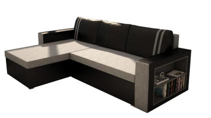 Sofa Couch Schlaffunktion MIT Bettkasten - ANDRE