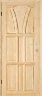 Holztür 30-Serie Schiebetür Zimmertür Innentür Kiefer Zarge 60/ 70/ 80/ 90 204 H