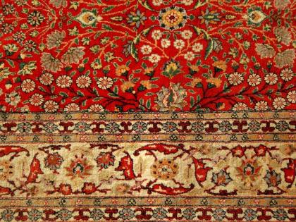 Orientteppich Hereke antik 397x245. T134