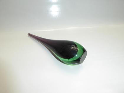 Murano Glas-Vase, 60-er Jahre, Flavio Poli Ära, Solifleur