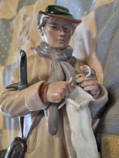 Meissen Sehr Große Porzellan Schäfergruppe von Otto Pilz um 1860