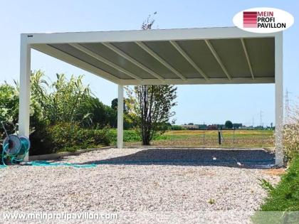 Pavillon 5x6 Überdachung Pagodenzelt Festzelt Pvc Terrassendach Pergola Terrasse