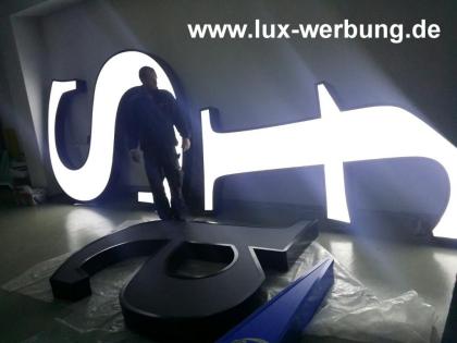 BERLIN* LED-Einzelbuchstaben, Leuchtbuchstaben, 3D-Buchstaben, Ladenbeschriftung