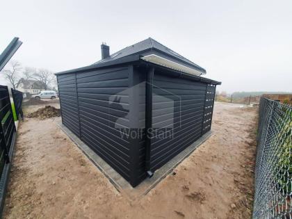 Blechgarage 3x6m Carport und Garage Hohe Qualität ID445