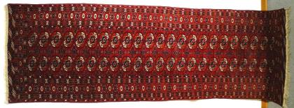 Orientteppich echter Buchara superfein antik (T065)