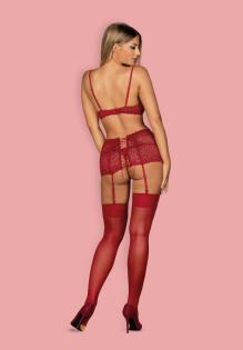 Set OBSESSIVE LIVIDIA BH + String + Strumpfhalter BH-Set S/ M L/ XL