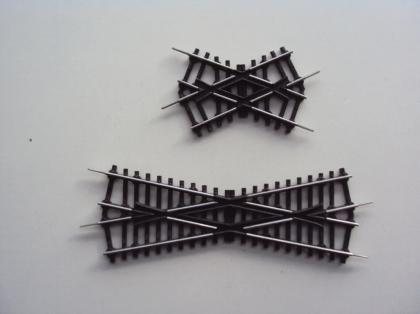 Gleismaterial, Spur TT (Hohlprofil, verschiedene Größen)