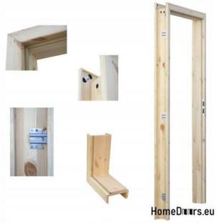 RADEX LOFT X 60 70 80 90 Holztüren Rohholzflügel mit Knoten Innen
