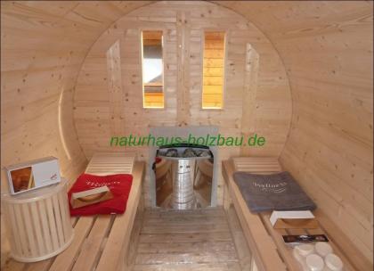 Fasssauna, Saunafass, Saunapod, Saunakota, Gartensauna, Aussensauna, Sauna