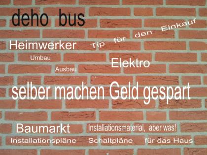 E-Book  Heimwerker,    selber machen     Geld gespart   Autor deho bus e-Book zu