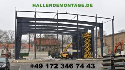 Hallenankauf und Hallendemontage