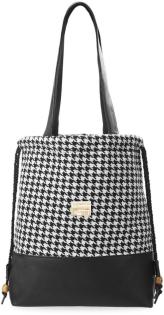 Praktische Damentasche Beutel - Tasche Einkaufstasche mit Hahnentritt - Muster R