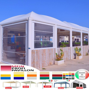 Pavillon Zelt Restaurant personalisierte Farbe Stahl Pvc Café 4x4 Garten Cafe ve