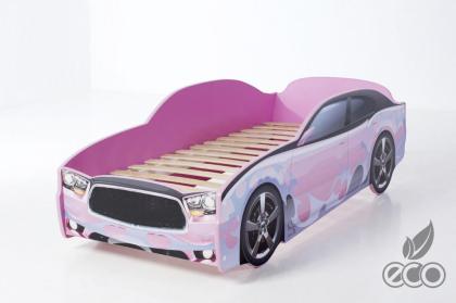 Babybett Kinderbett Jugendbett Autobett Holz Bett 5 FARBEN Dodge 170/ 74 Matratz