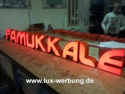 BERLIN* Leuchtkasten, Leuchtwerbung, Leuchtschild, Gravurschild, Ladenwerbung, L