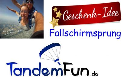 Fallschirmspringen in Dingolfing / Niederbayern nähe München, Regensburg, Nürnbe