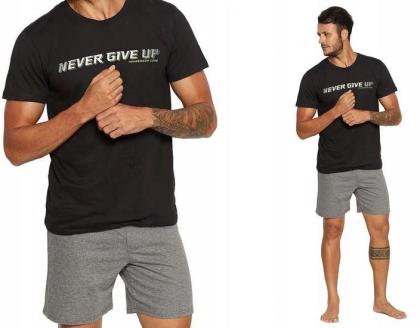 Henderson RUN Herren-Pyjama 2 tlg. Shorts Kurz-Pyjama T-Shirt