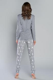 Nachtwäsche Pyjama mit Lama-Motiv - IF PERU