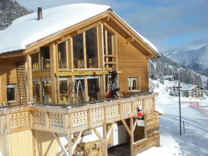 Schweiz: Davos,Lux. Ferienchalet 7Pers. mit Whirlpool/Sauna