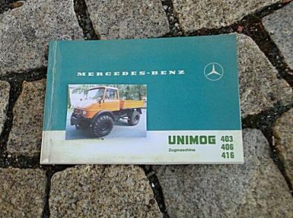 Betriebsanleitung Unimog 411 1955