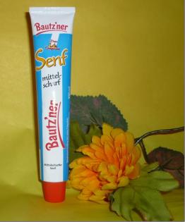 Bautzner Senftube - scharf - vegan