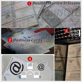 Visitenkarten, Business Card manuell einpflegen und als vCard abspeichern