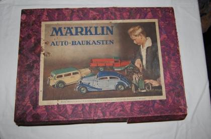 Sammler sucht MÄRKLIN Autobaukasten / Baukasten Auto der 30er bis 50er Jahre