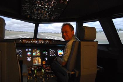 Seien sie ihr eigener Pilot im Flugsimulator