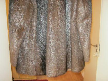 DAMEN NUTRIA PELZ JACKE IN KONFEKTIONSGRÖSSE 44-46 BZW. S