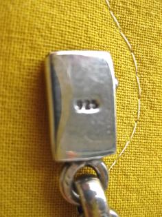 Halskette und Armband, 925 Silber massiv
