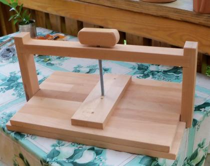 Große Blumenpresse aus Holz