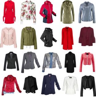 Jacken Mix Damen Jacken Jeansjacke Parka Sportjacke 1. Wahl Posten