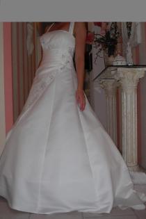 Brautkleid aus Satin, von Chris Coiture