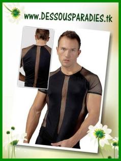 Herren-Netz-T-Shirt schwarz nur € 34,95