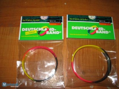 Silikon Armbänder WM Fanartikel Restposten