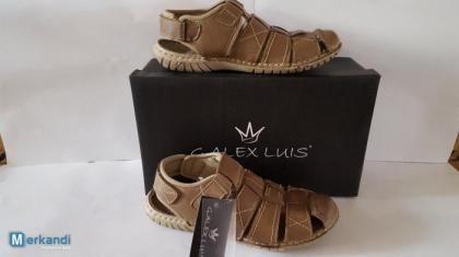  HERREN LEDER Sandalen made in Italy SALE
