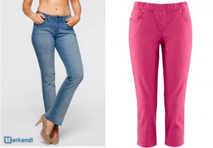 Sommer Hosen Jeans Leggings Mix für Damen