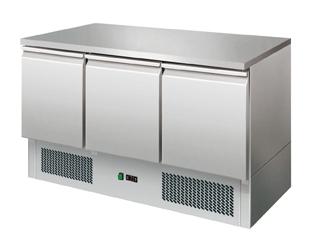 Kühltisch, 3 Türen