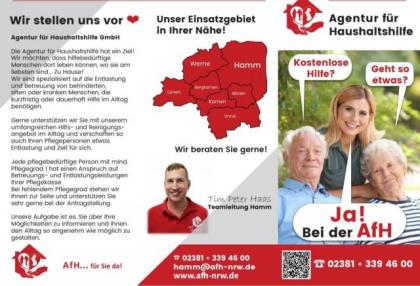 Seniorenhilfe Alltagshilfe Haushaltshilfe für Pflegebedürftige