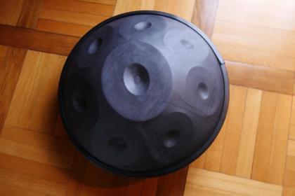 HANDPAN Steel Pan/Drum inkl. Tasche   Harmonic Sculptur 