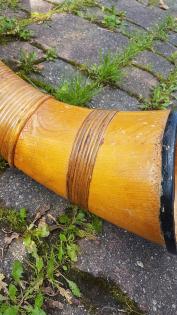 Alphorn-F-Stimmung 2tlg mit Transportsack 